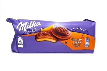 Милка Бисквиты Джафа Апельсин 147г Польша